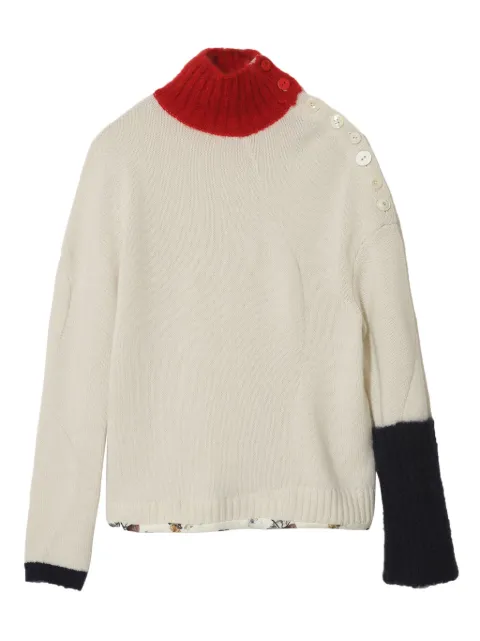 Undercover colour-block jumper