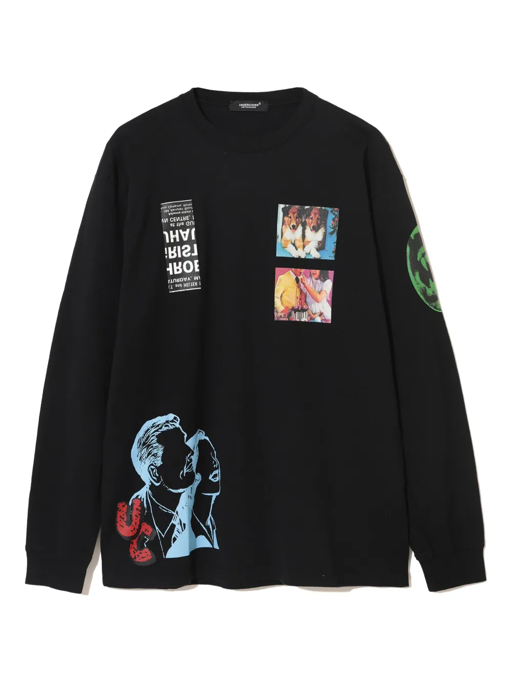 Undercover graphic-print sweatshirt | Black | Image 1