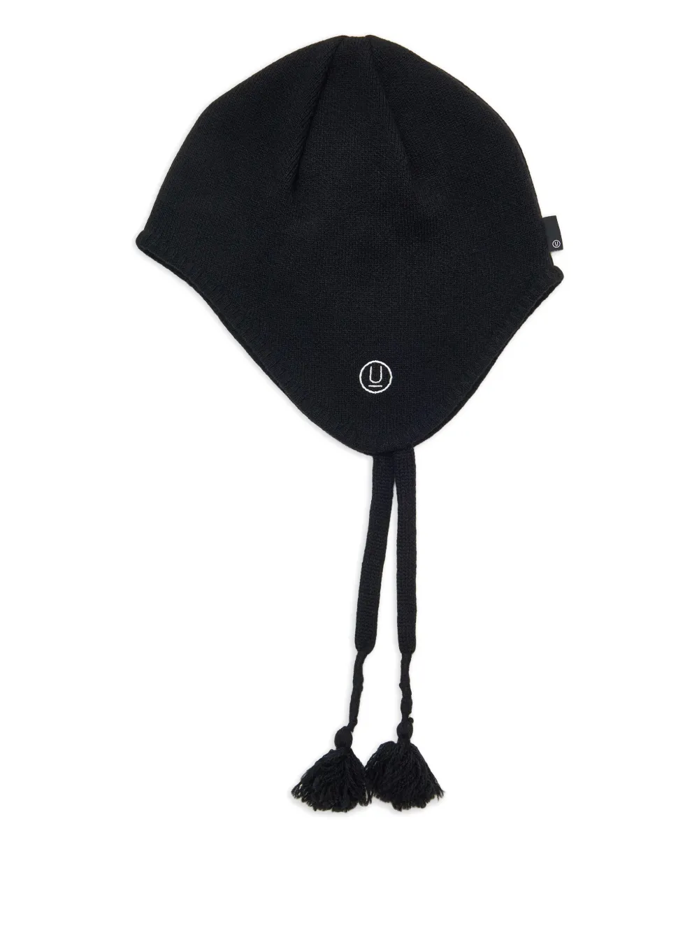 Undercover tassel-embellished wool hat | Black | Image 1
