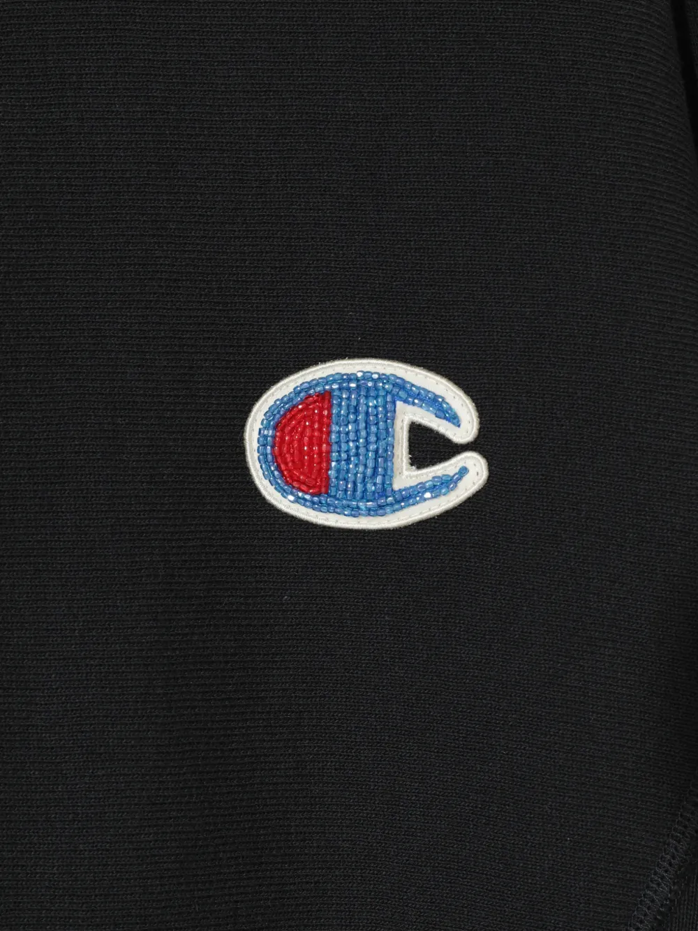 Undercover Logo-patch Sweater In Black