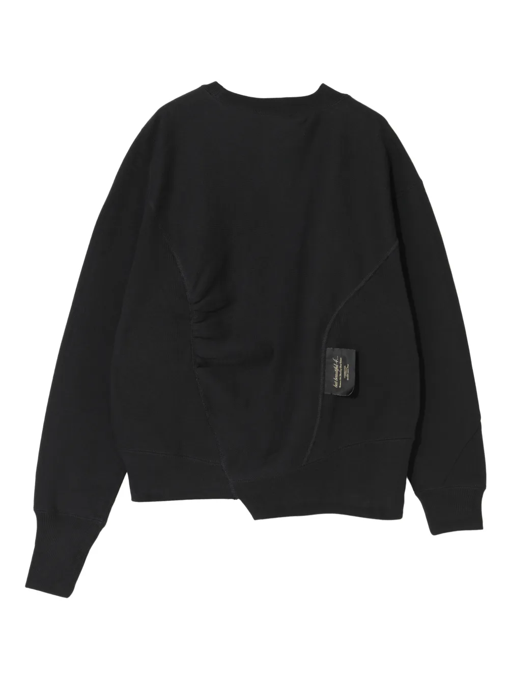 Undercover Logo-patch Sweater In Black