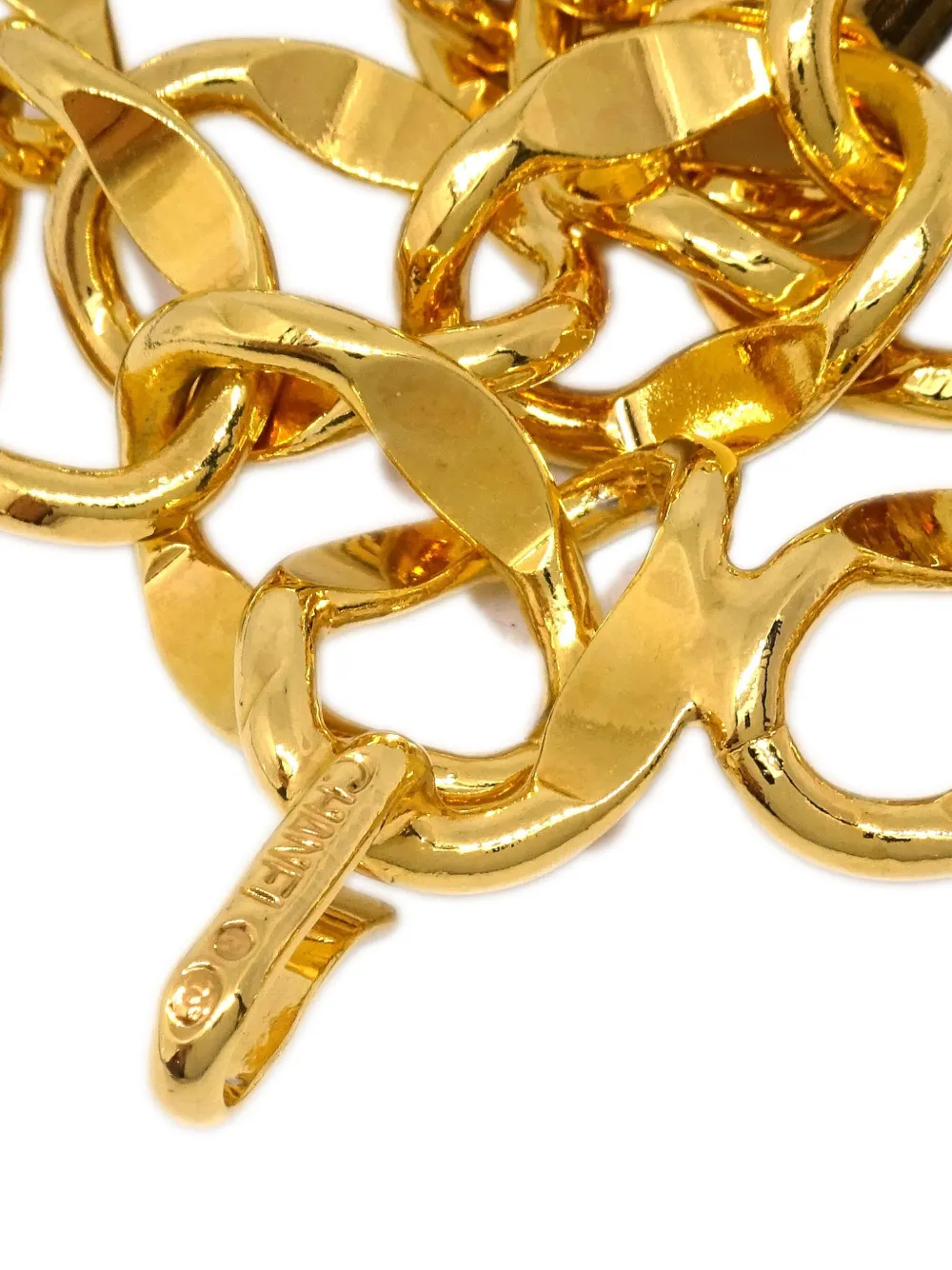 Pre-owned Chanel 1990-2000s Cc-charm Belt