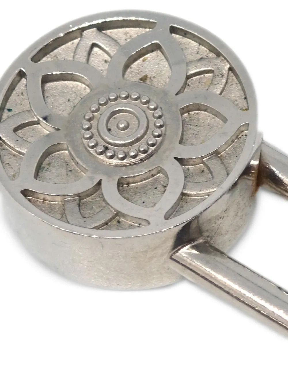 Pre-owned Hermes 1990-2000s Fantaisies Indiennes Padlock Bag Charm