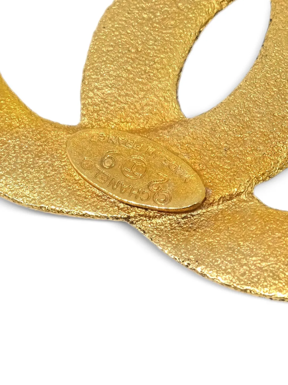 Pre-owned Chanel 1990-2000s Cc Brooch Pin