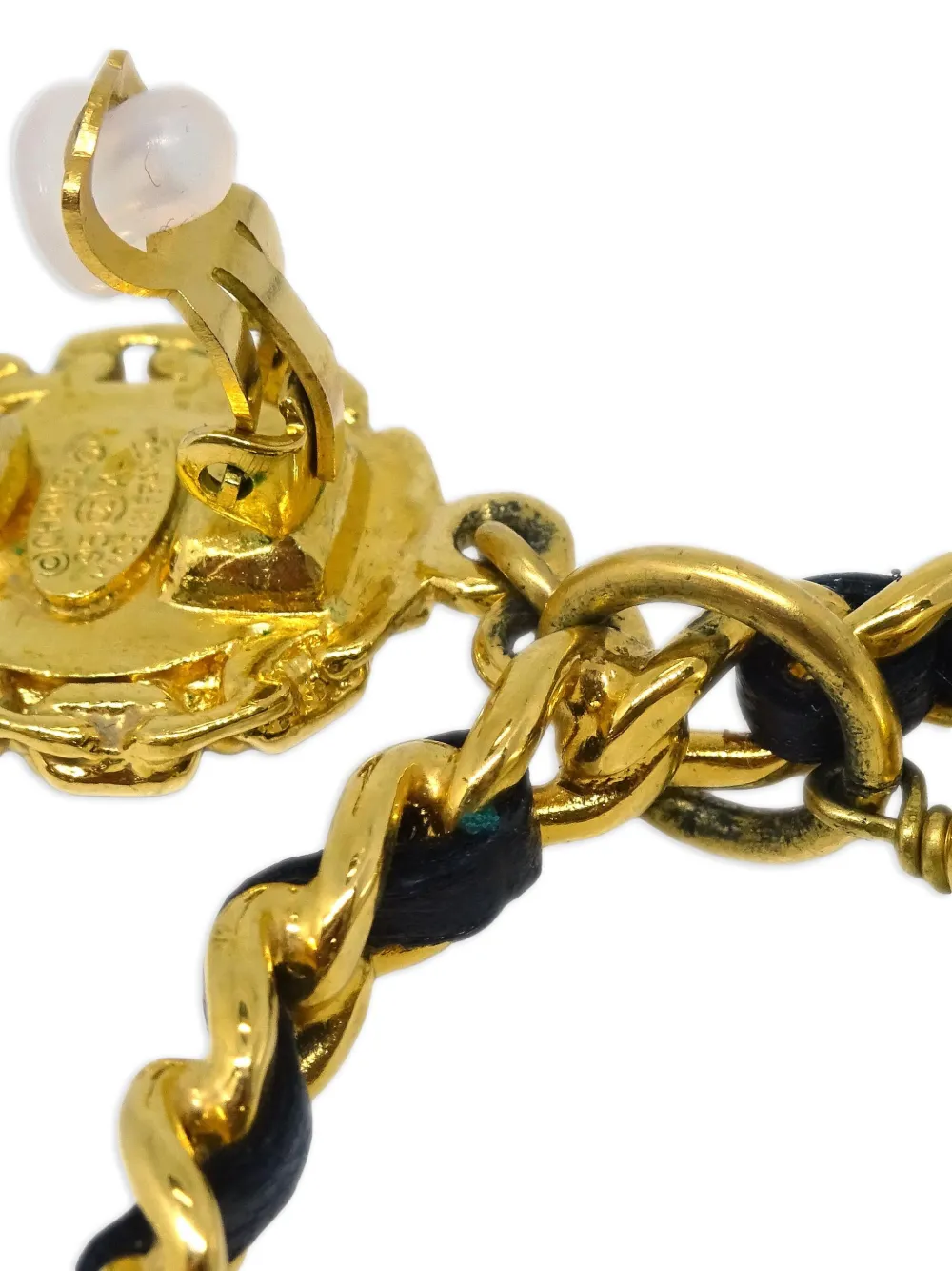 CHANEL Pre-Owned 1995 Ohrringe mit Kunstperle | Image 2