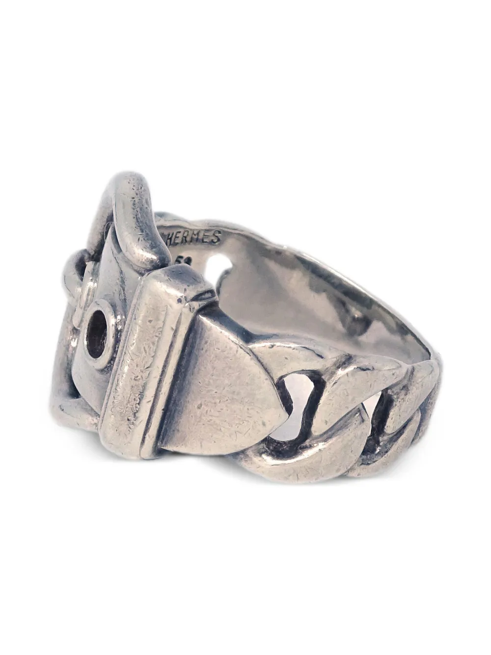 Hermès Pre-Owned anillo con diseño de hebilla 1990-2000 | Estilos de archivo | Image 2