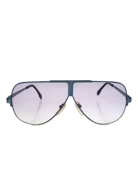 Saint Laurent Pre-Owned 1990-2000s pilot-frame sunglasses