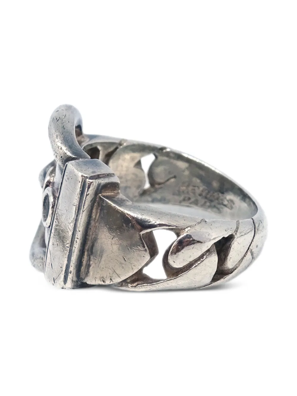 Hermès Pre-Owned 1990-2000s belt-buckle ring | Image 2