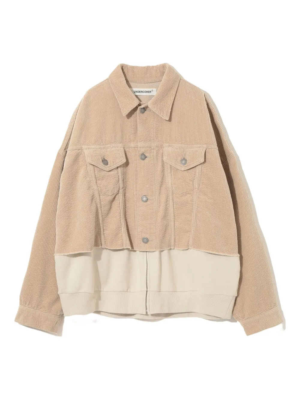 Undercover Corduroy Jacket In Brown