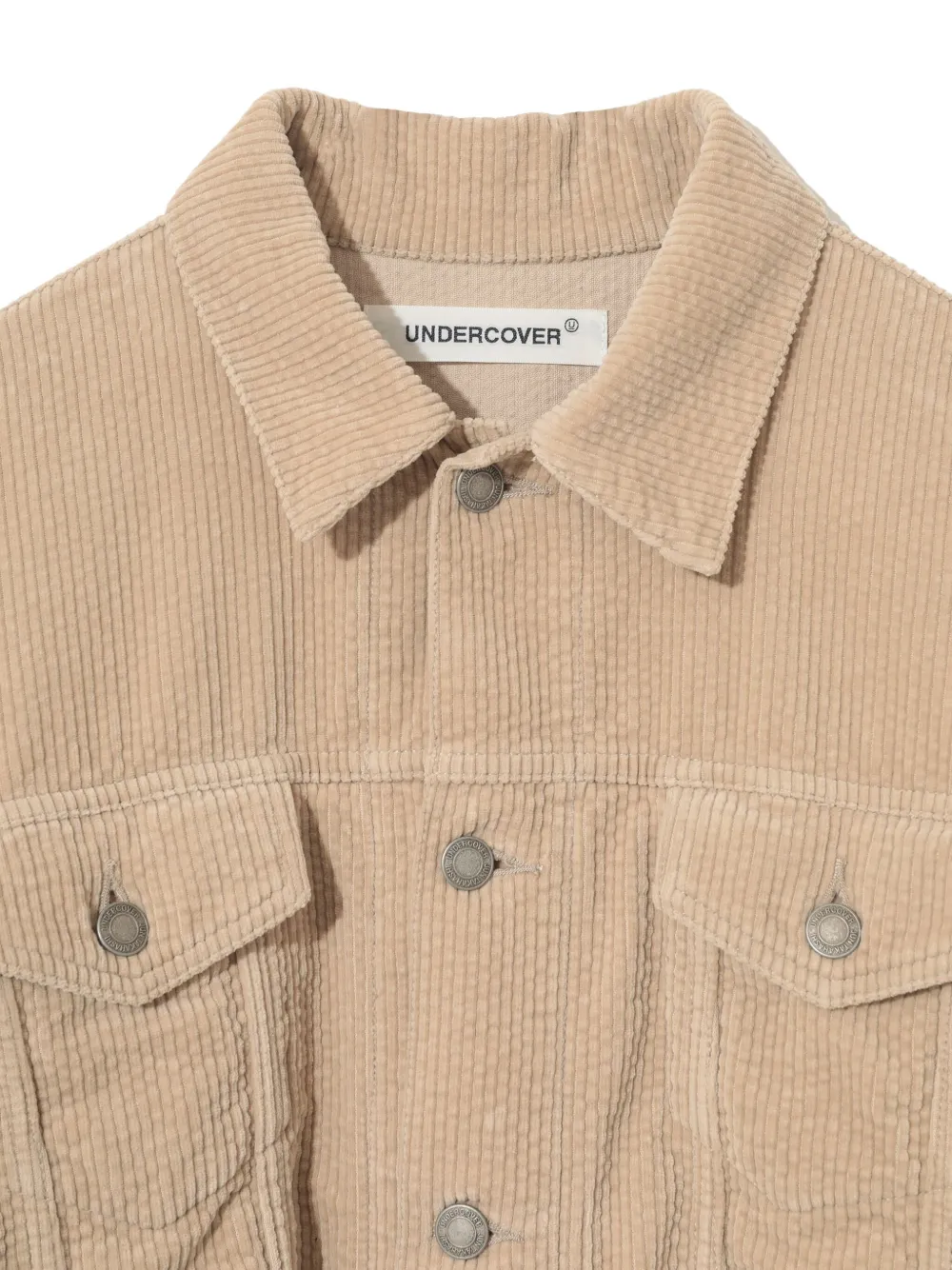 Undercover Ribfluwelen jack Beige