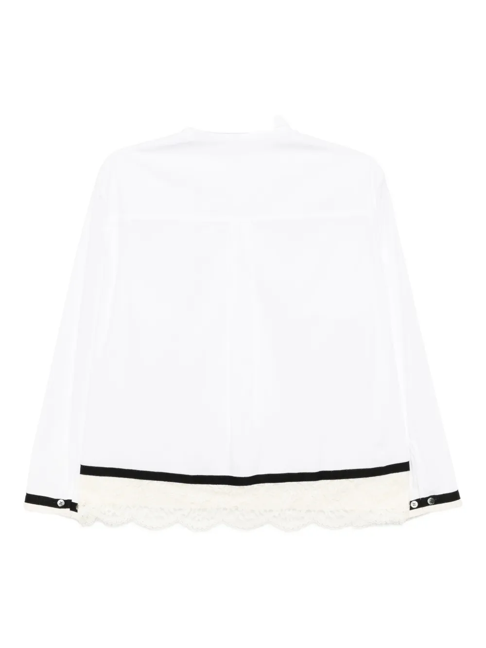 Undercover Geplooid blouse - Wit