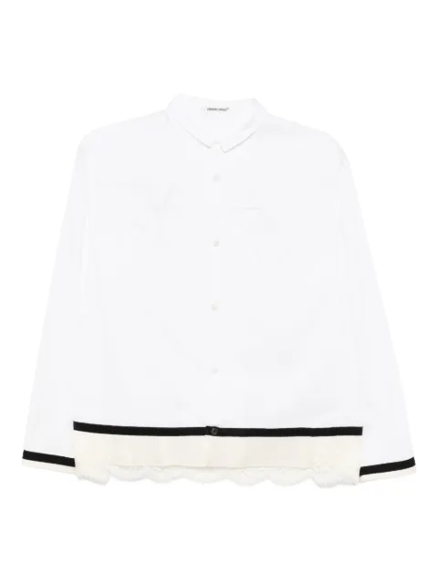 Undercover pleated cotton shirt