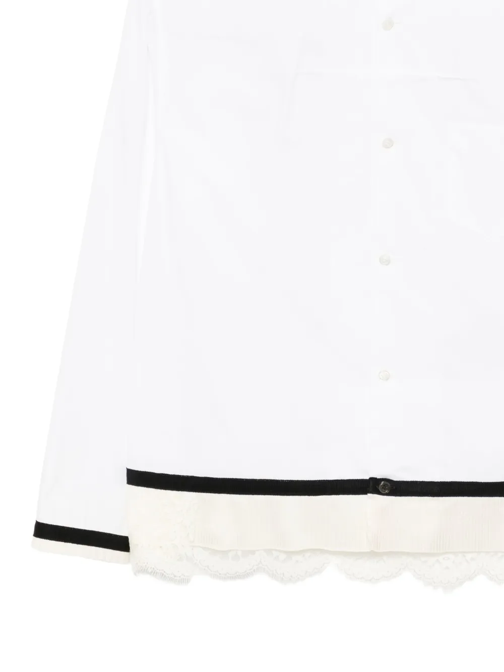 Undercover Geplooid blouse Wit