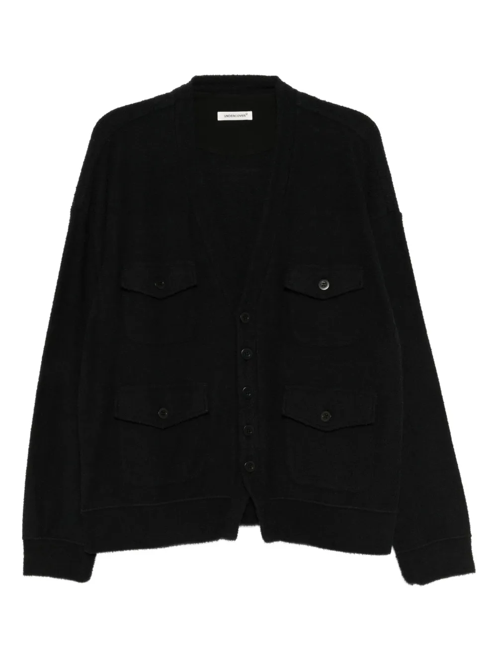 patch pockets cardigan