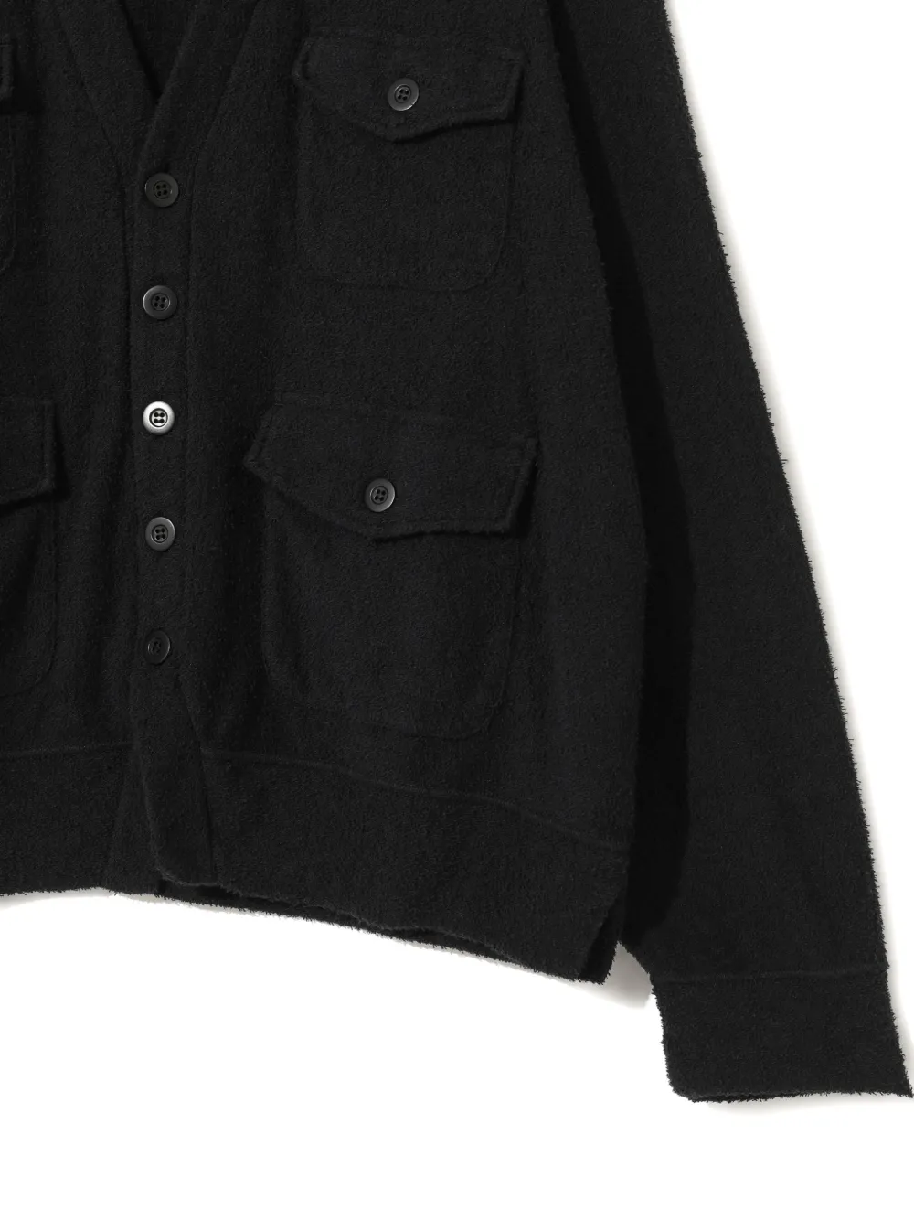 Undercover Vest met opgestikte zakken Zwart