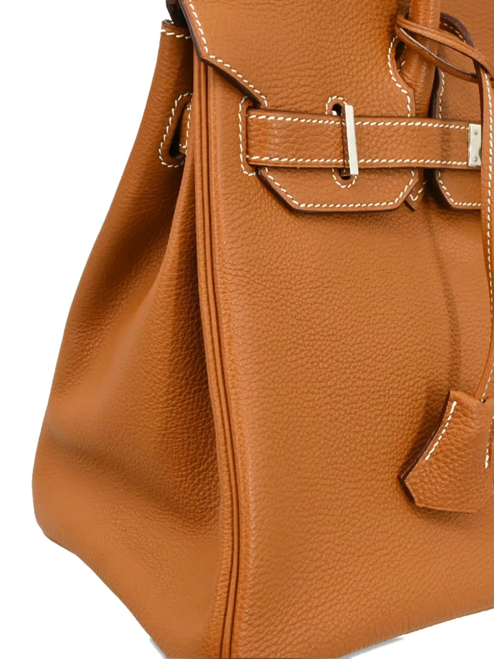 Pre-owned Hermes 2005 Birkin 30 Tote Bag In Neutral