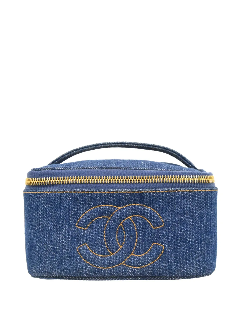 CHANEL Pre-Owned 1997 vanity handbag | Blue | Image 1