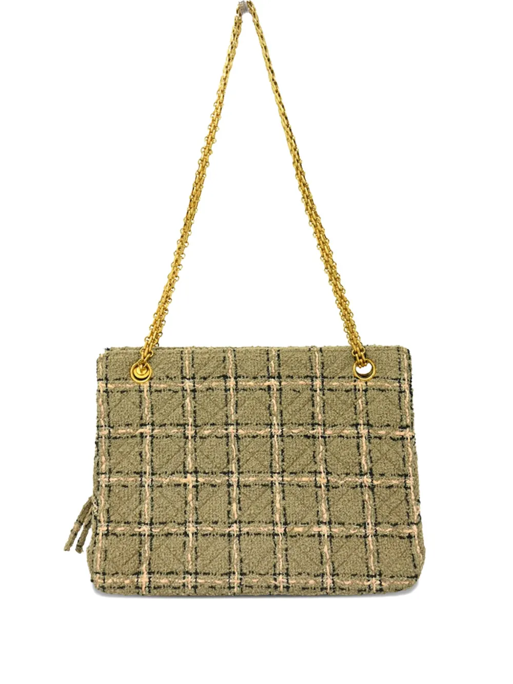 CHANEL Pre-Owned 1995 チェーン ショルダーバッグ - グレー CHANEL Pre-Owned 1995 チェーン ショルダーバッグ - グレー