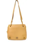 CHANEL Pre-Owned 1995 Triple CC shoulder bag - Neutrals