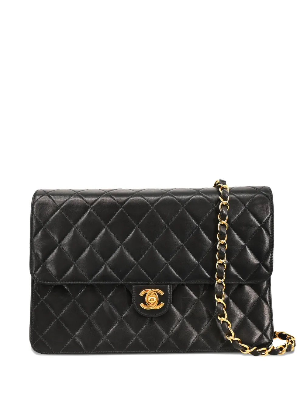 CHANEL Pre-Owned 2000 medium Half Flap shoulder bag | Black | Image 1