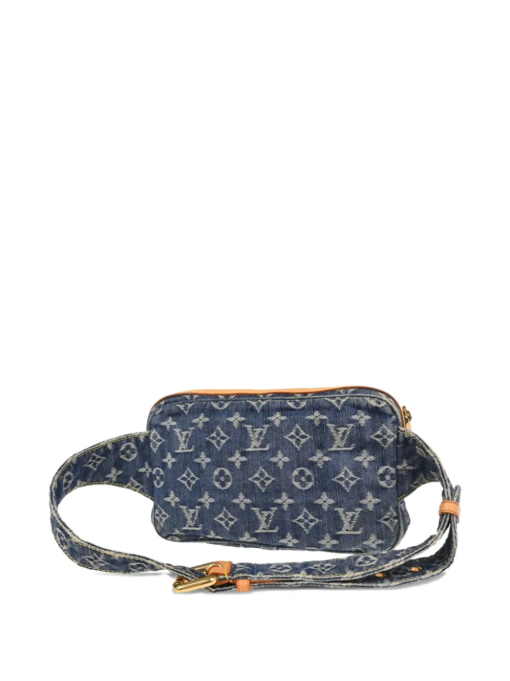 Louis Vuitton Pre-Owned 2007 Monogram denim belt bag | Pre-Owned | Image 2