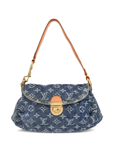 Louis Vuitton Pre-Owned 2006 mini monogram denim shoulder bag