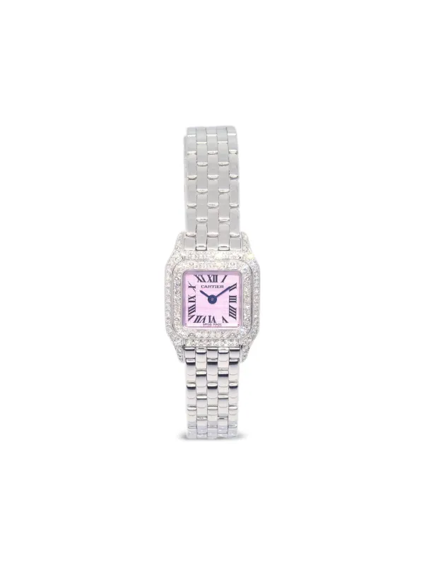 Cartier Reloj Mini Panthère De 17mm 1990-2000 Rosado FARFETCH AR