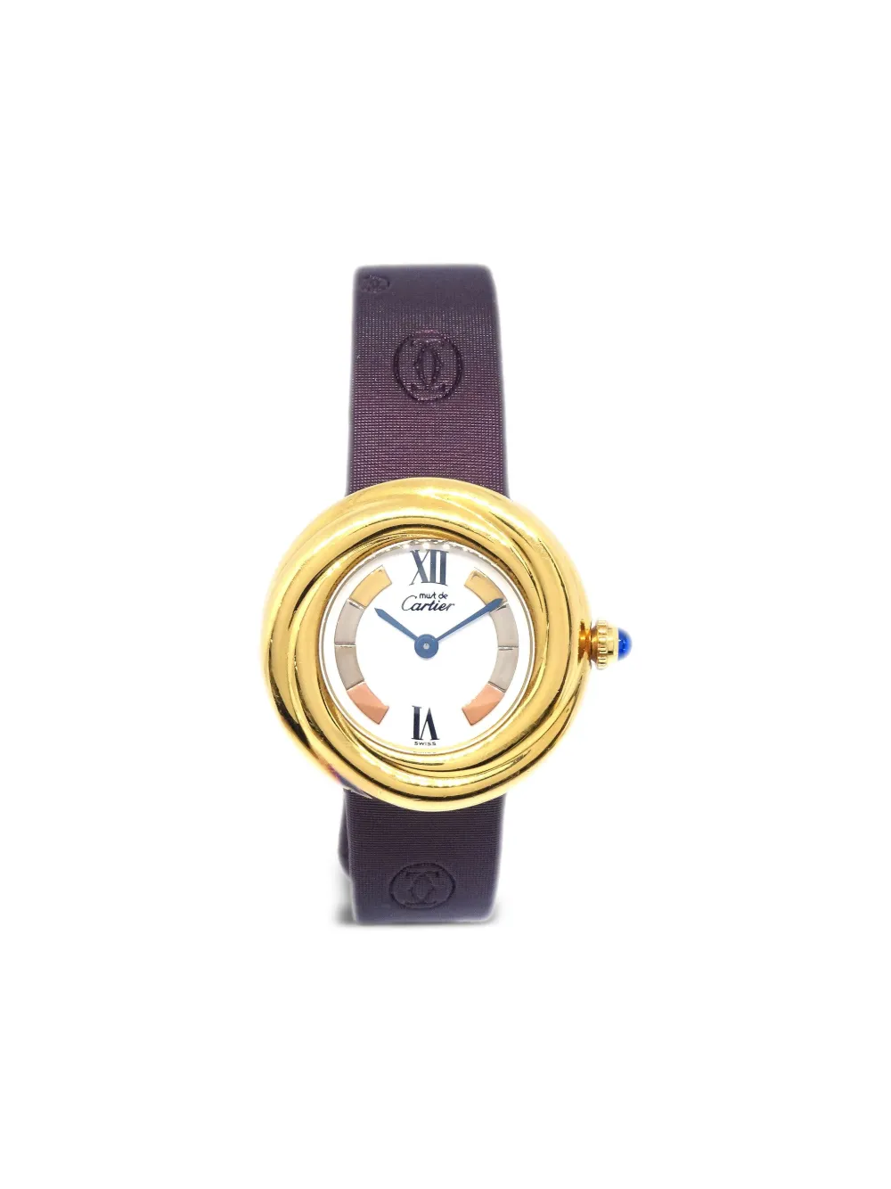 Cartier 1990-2000s マスト トリニティ 27mm - ホワイト Cartier 1990-2000s マスト トリニティ 27mm - ホワイト