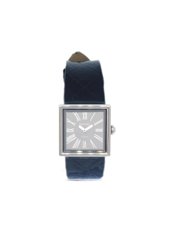 Chanel Pre-owned 1990-2000s Mademoiselle 22mm in Silver