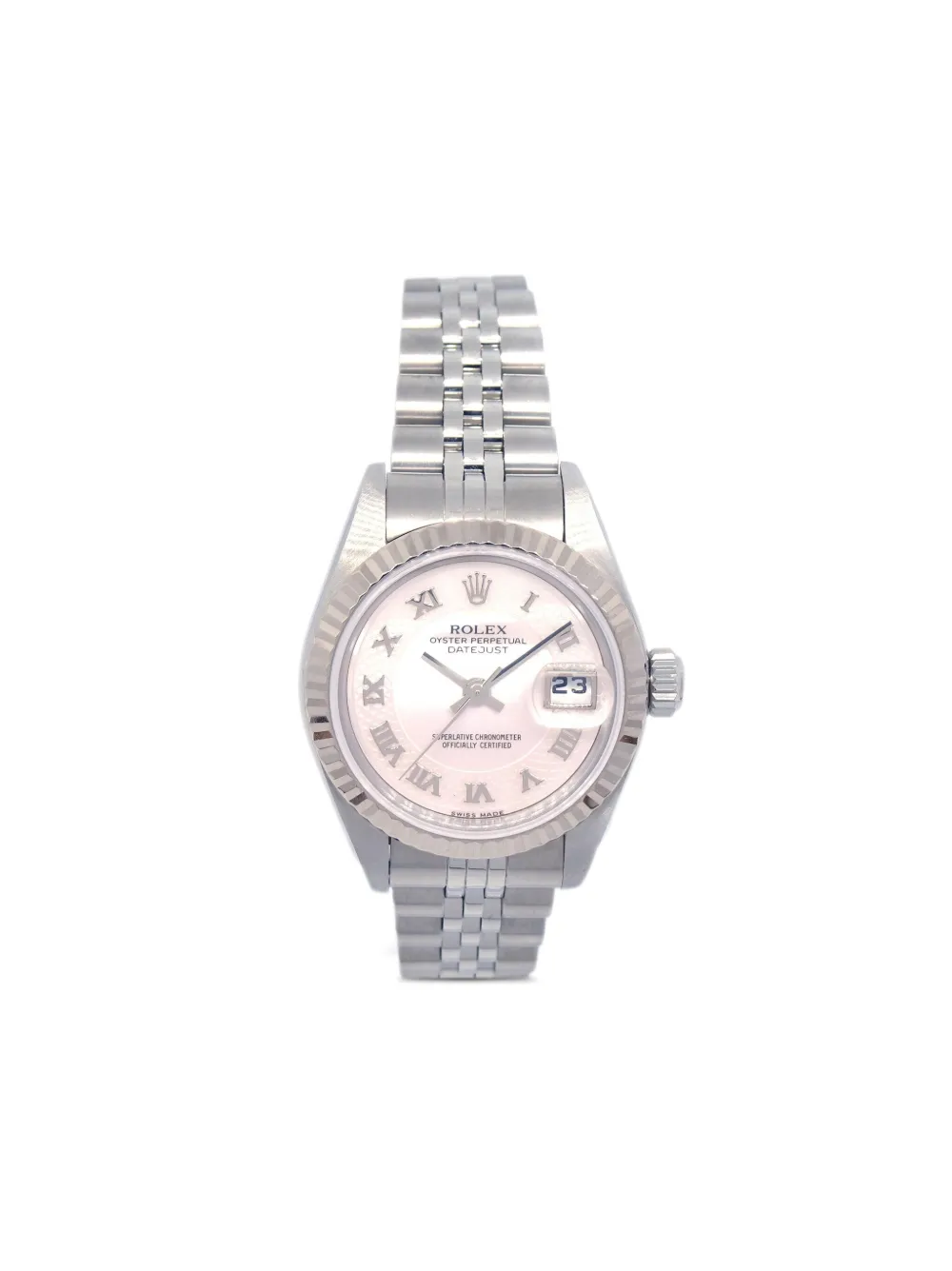 Rolex 2000 オイスター パーペチュアル デイトジャスト 26mm - シルバートーン Rolex 2000 オイスター パーペチュアル デイトジャスト 26mm - シルバートーン