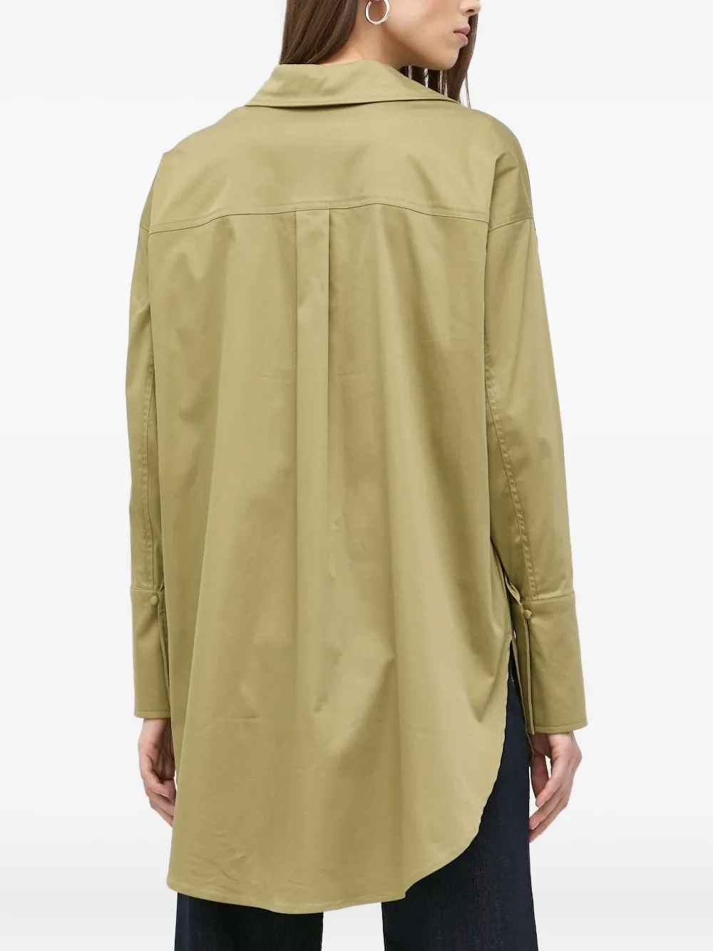 Notes du Nord Blouse met ronde zoom - Groen