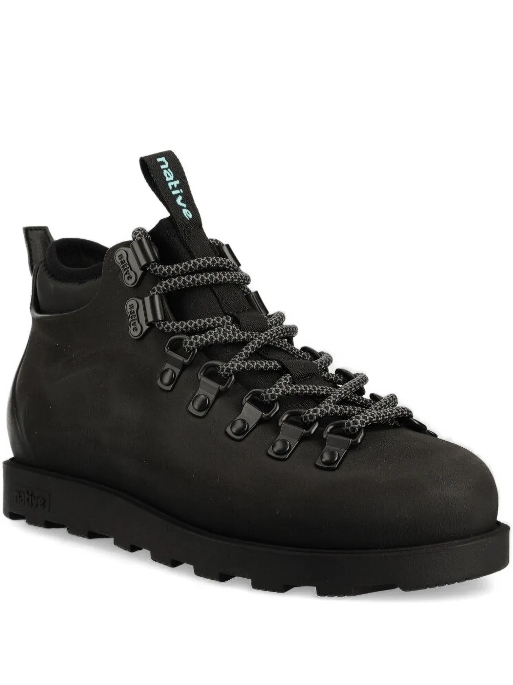 Native Fitzsimmons Citylite lace-up boots Black