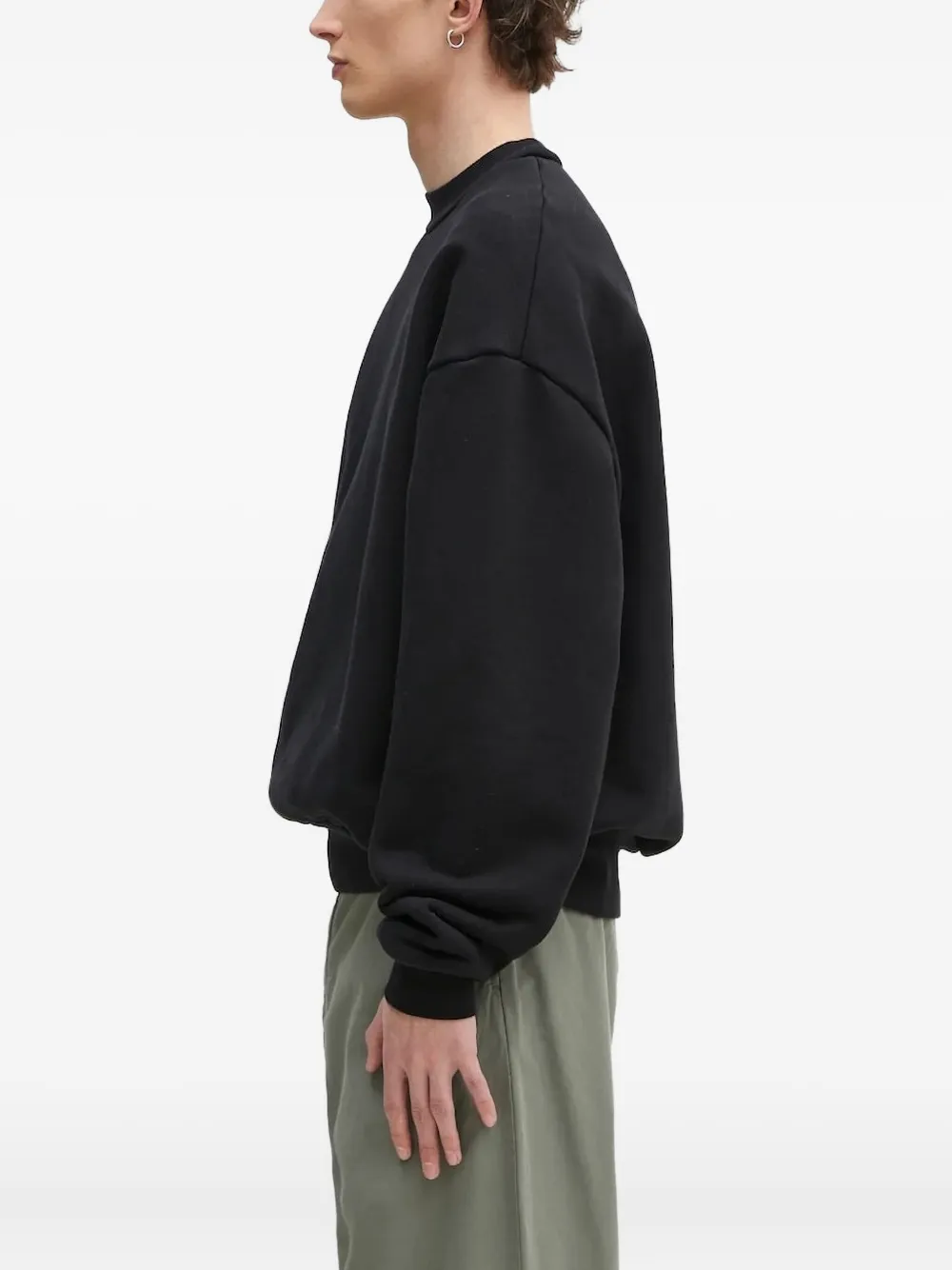 Napapijri logo-appliqué sweatshirt Blauw