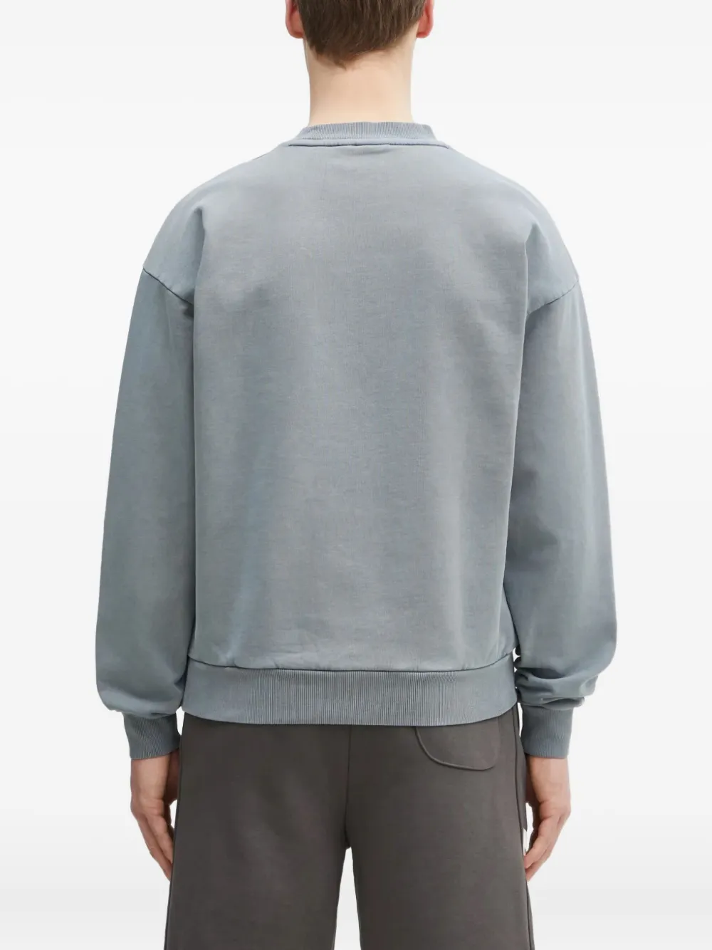 Napapijri Sweater met logoprint Grijs