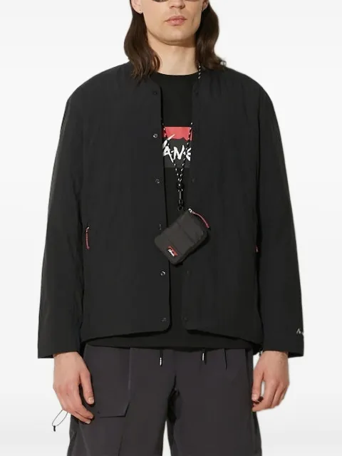 NANGA veste No Collar à doublure matelassée