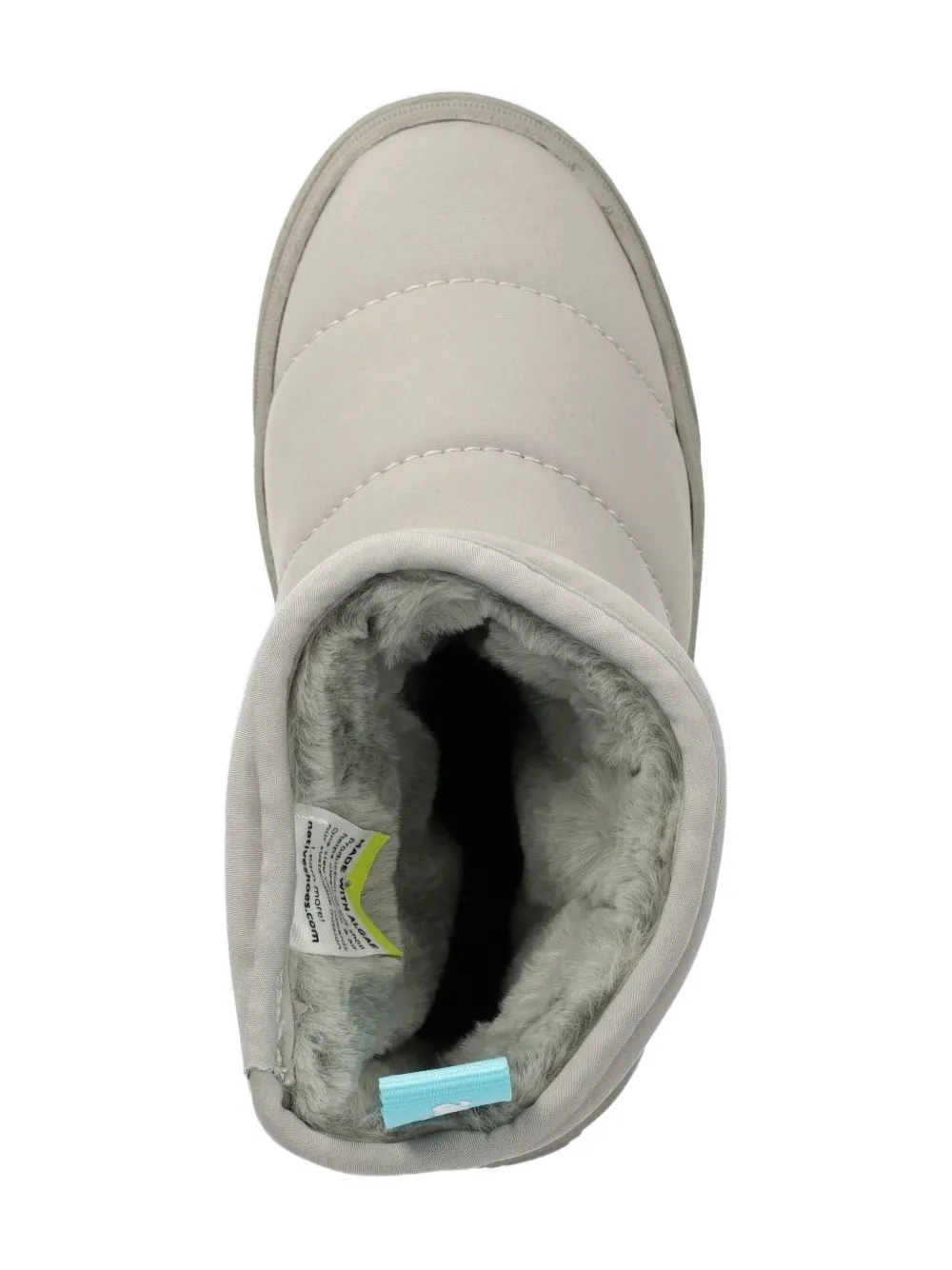 Native Quilted Pull-on Boots In Gray