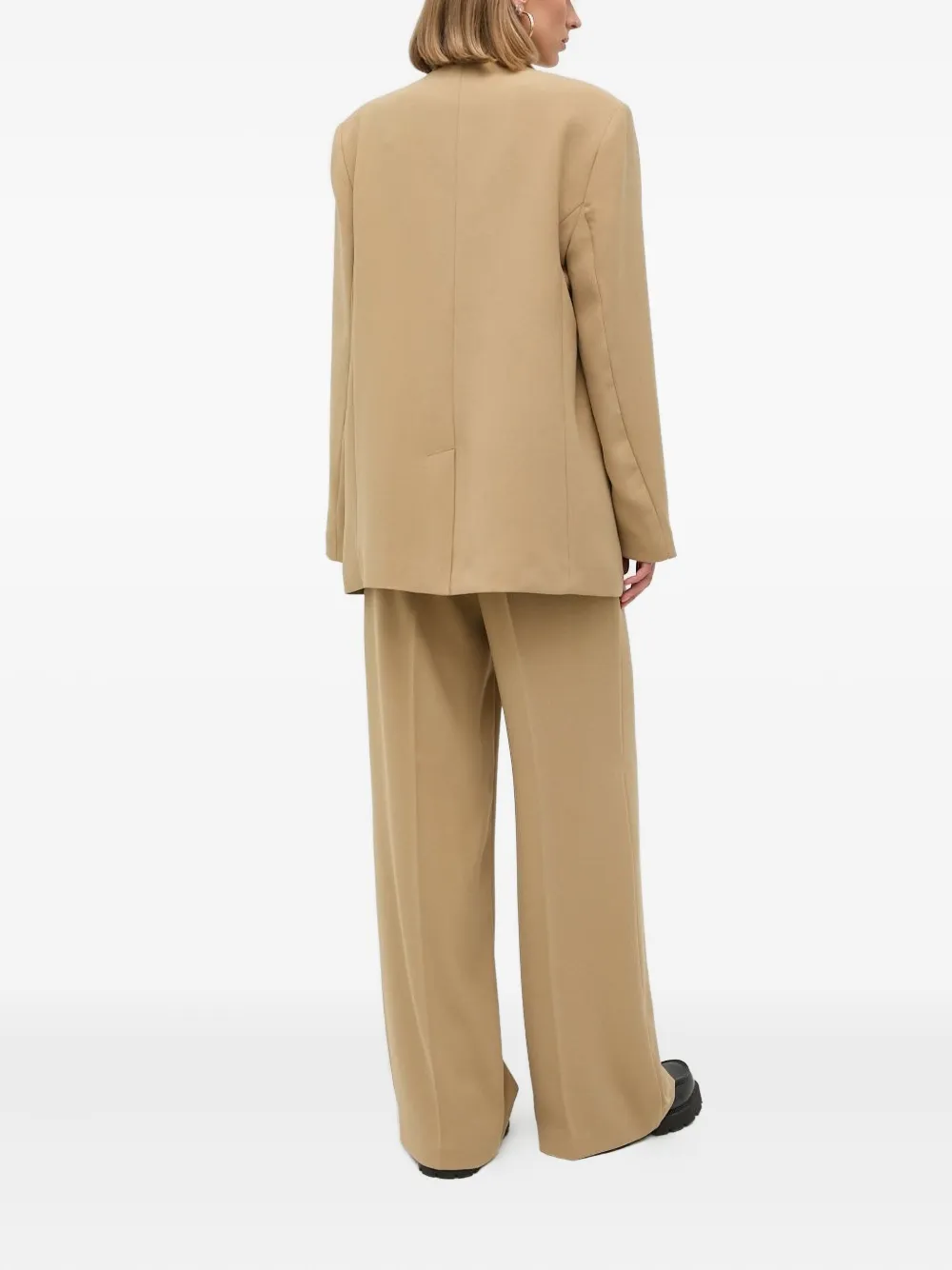 Notes du Nord Broek met paspelzak - Bruin
