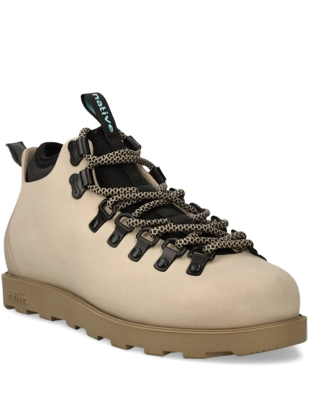 Native lace-up ankle boots Neutrals