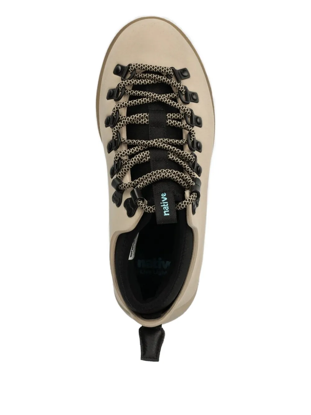Native lace-up ankle boots Neutrals