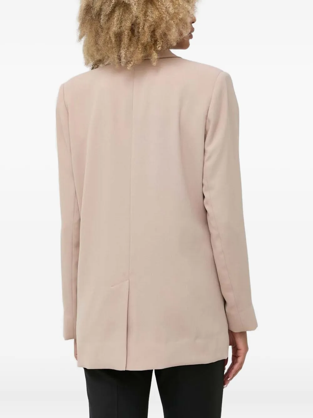 Notes du Nord Blazer met enkele rij knopen Beige