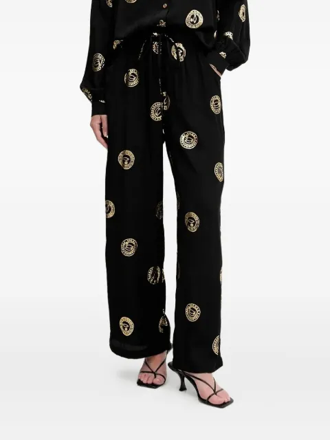 NEVER FULLY DRESSED drawstring palazzo trousers