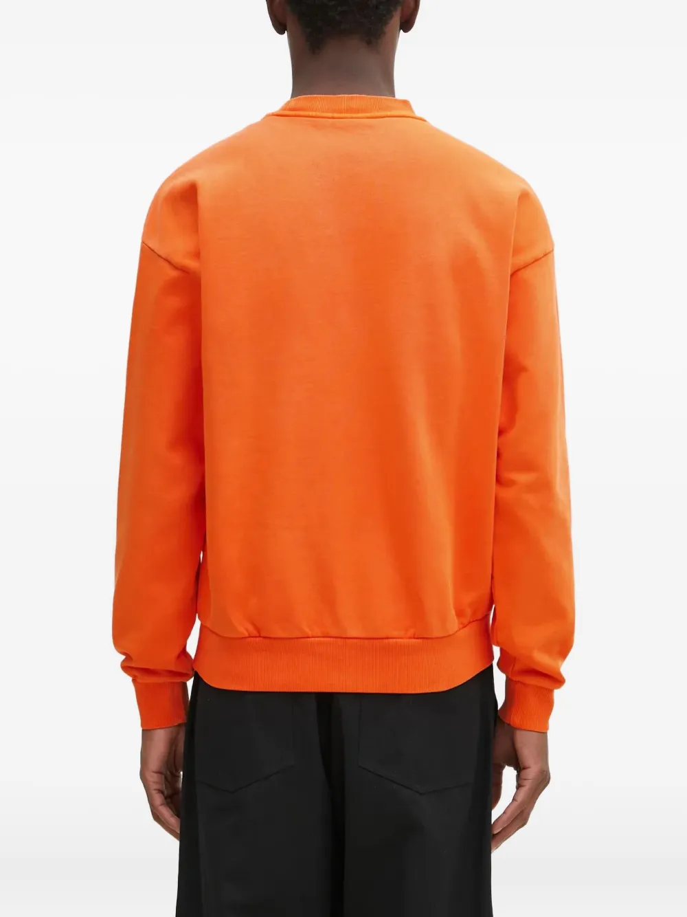 Napapijri Sweater met Box-logo Oranje