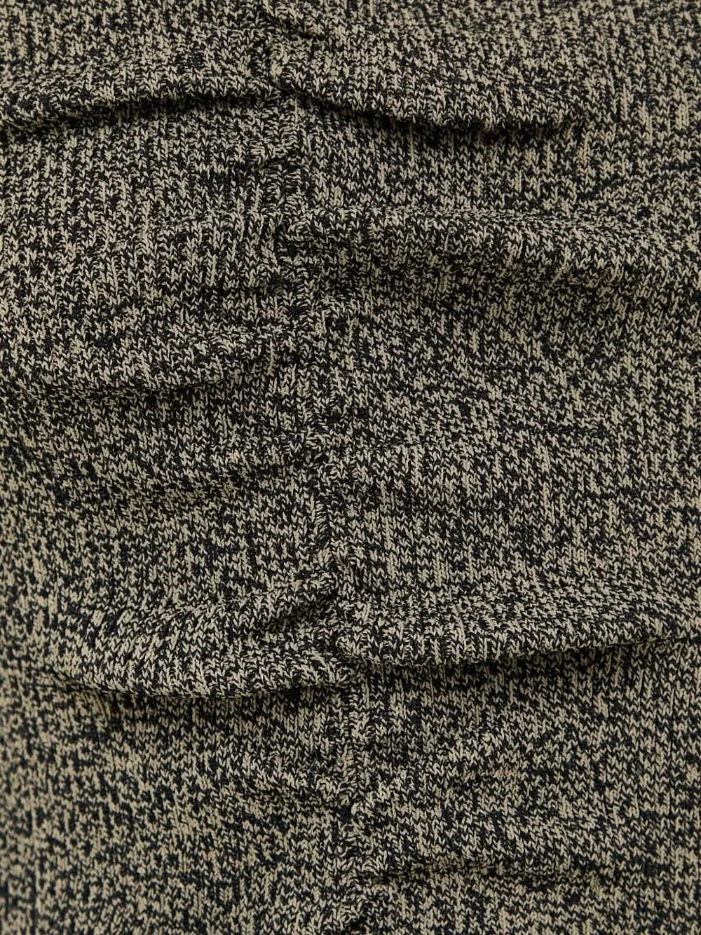Notes Du Nord Ribbed Asymmetric-neck Knitwear In Gray