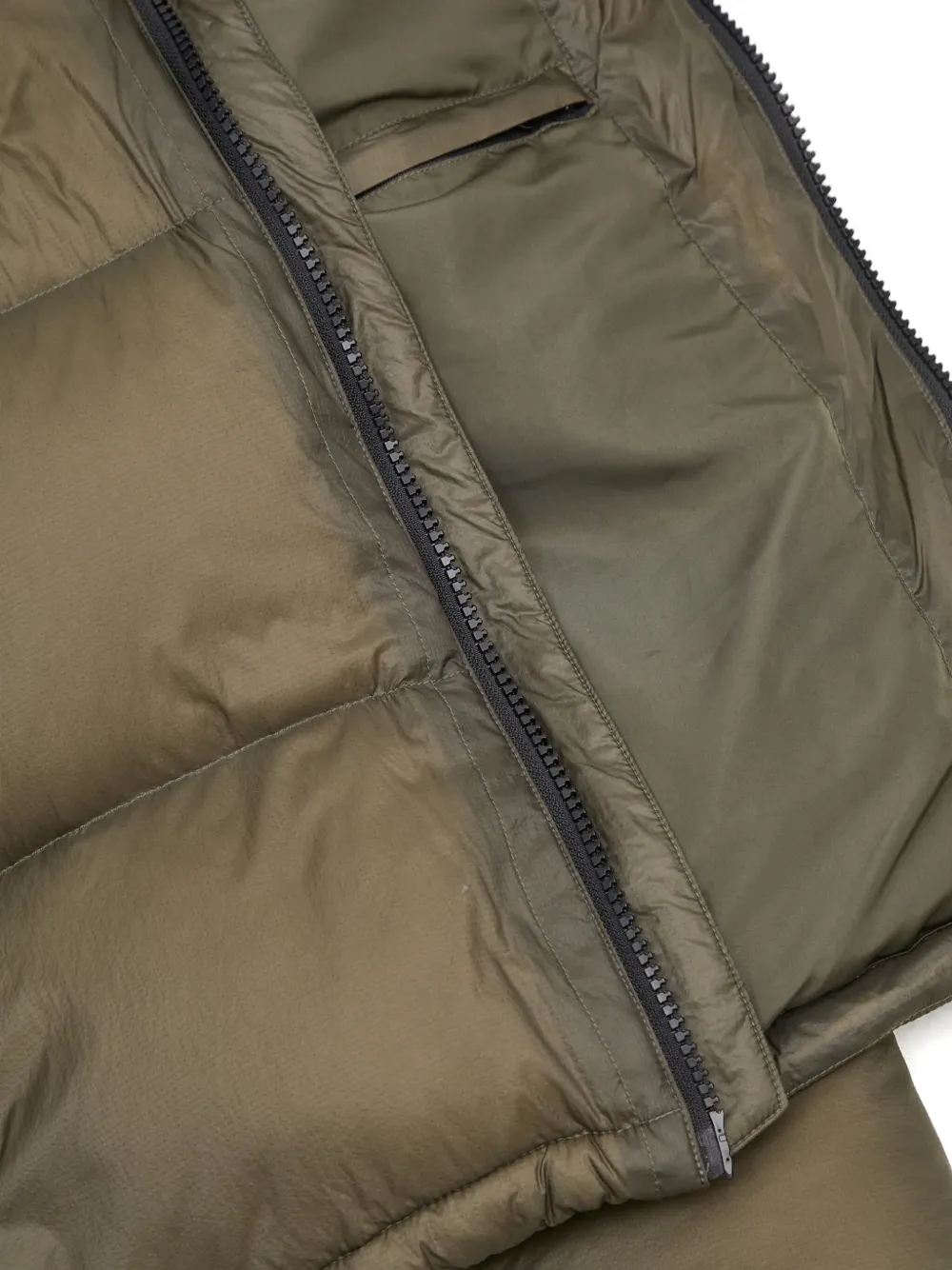 MKI Miyuki Zoku hooded puffer jacket Groen