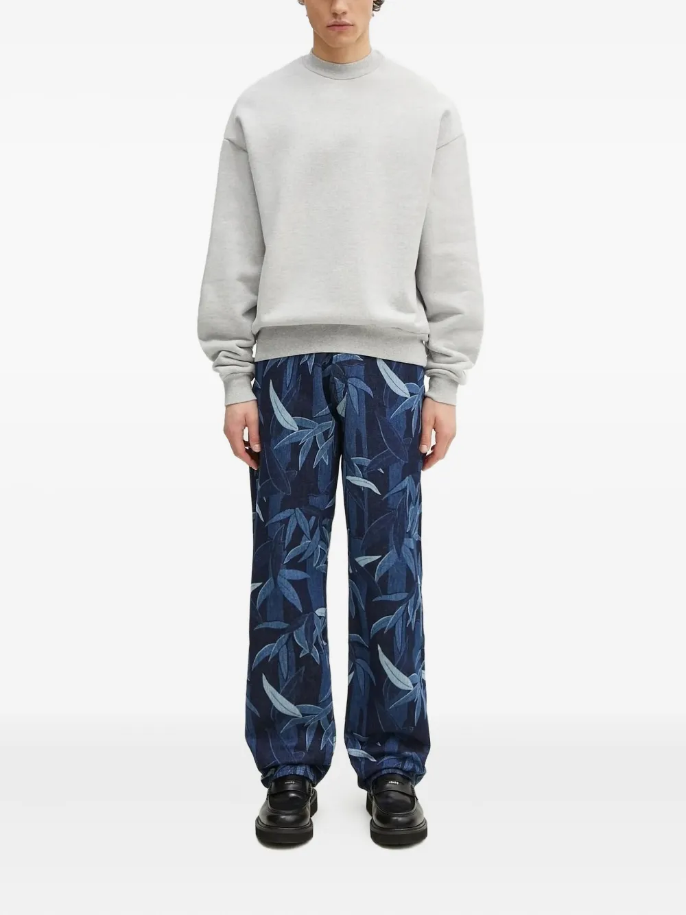 MKI Miyuki Zoku Sweater met ronde hals - Grijs
