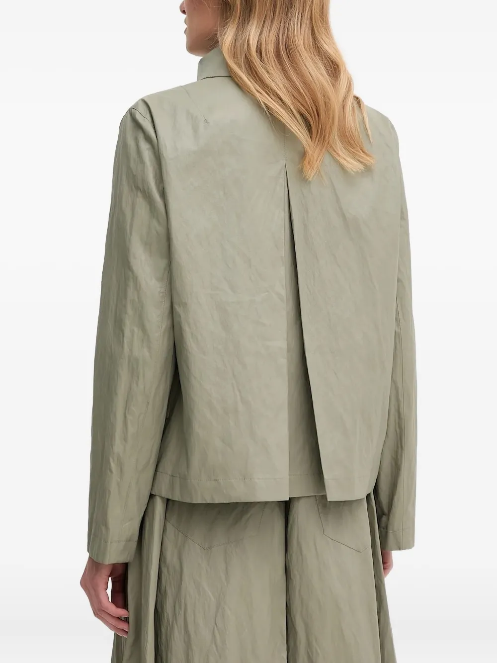 Sandro Ferrone asymmetrical-fastening button coat | Single Breasted Coats | Image 2