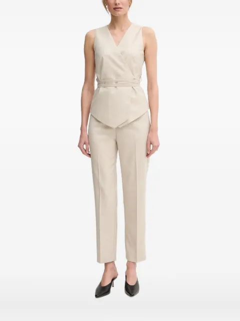 Sandro Ferrone wrap-effect sleeveless top