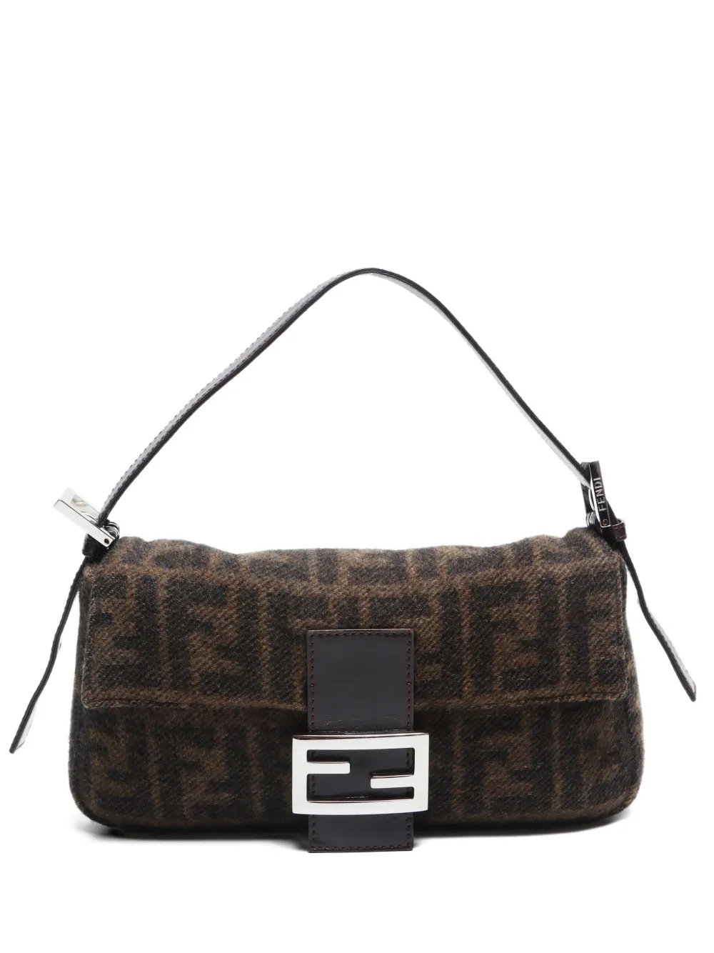 Fendi Pre-Owned 2000s-2010s Zucca Mamma shoulder bag | Brown | Image 1
