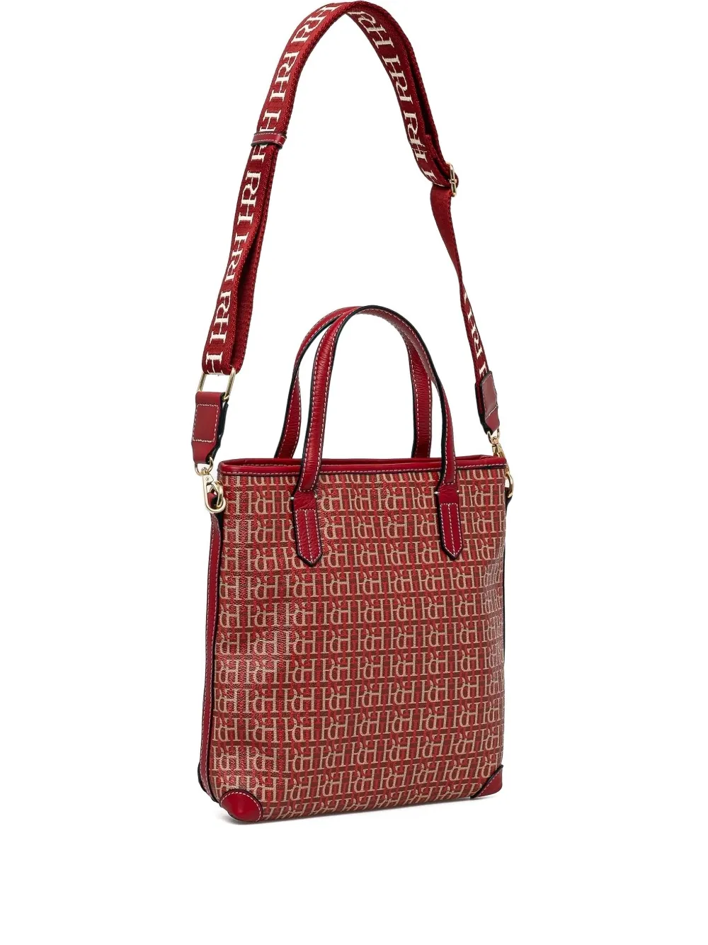 Pedro Del Hierro Monogram Logo Tote Bag In Red