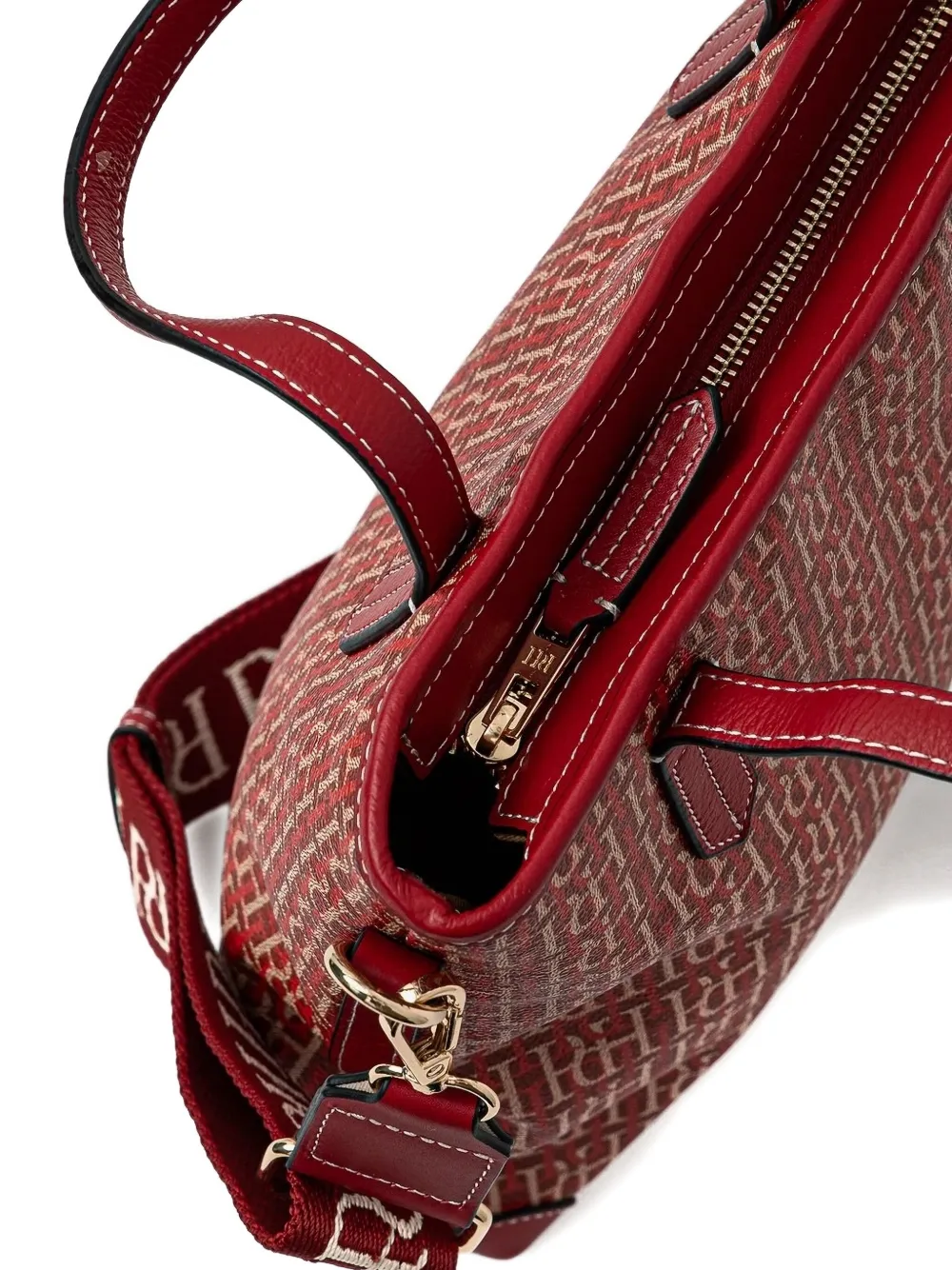 Pedro Del Hierro Shopper met monogram Rood